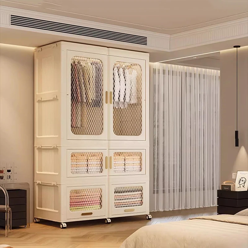 Baby Clothing Cupboard - Luxury Storage Cabinet Clothes Closet Organizer