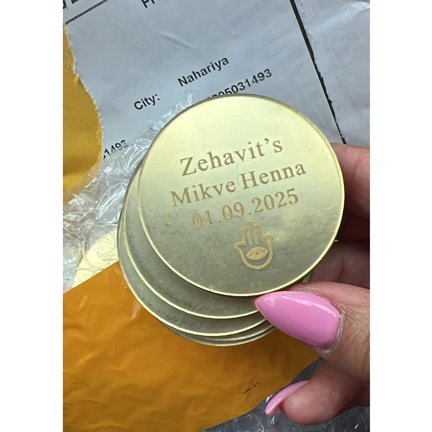 Baby Clothing Tags - 20/50/100Pcs Custom Wedding Name Tags Personalized