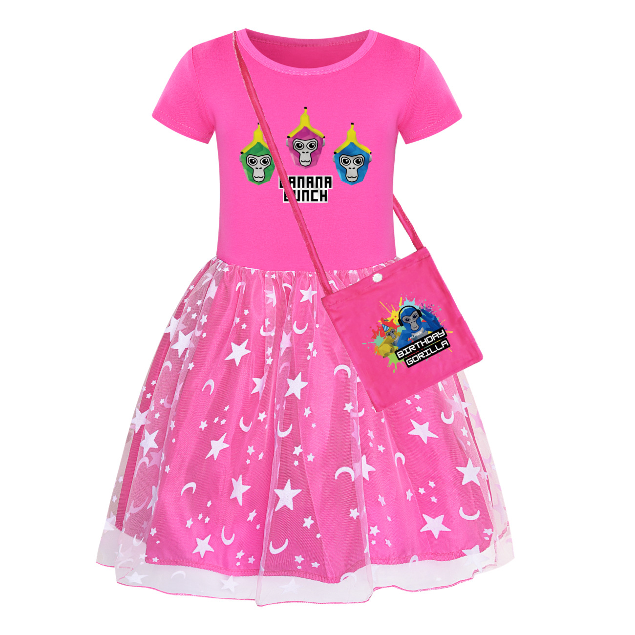 ‌Gorilla Tag Girls Summer Prin - Baby Clothing Tags recension och pris
