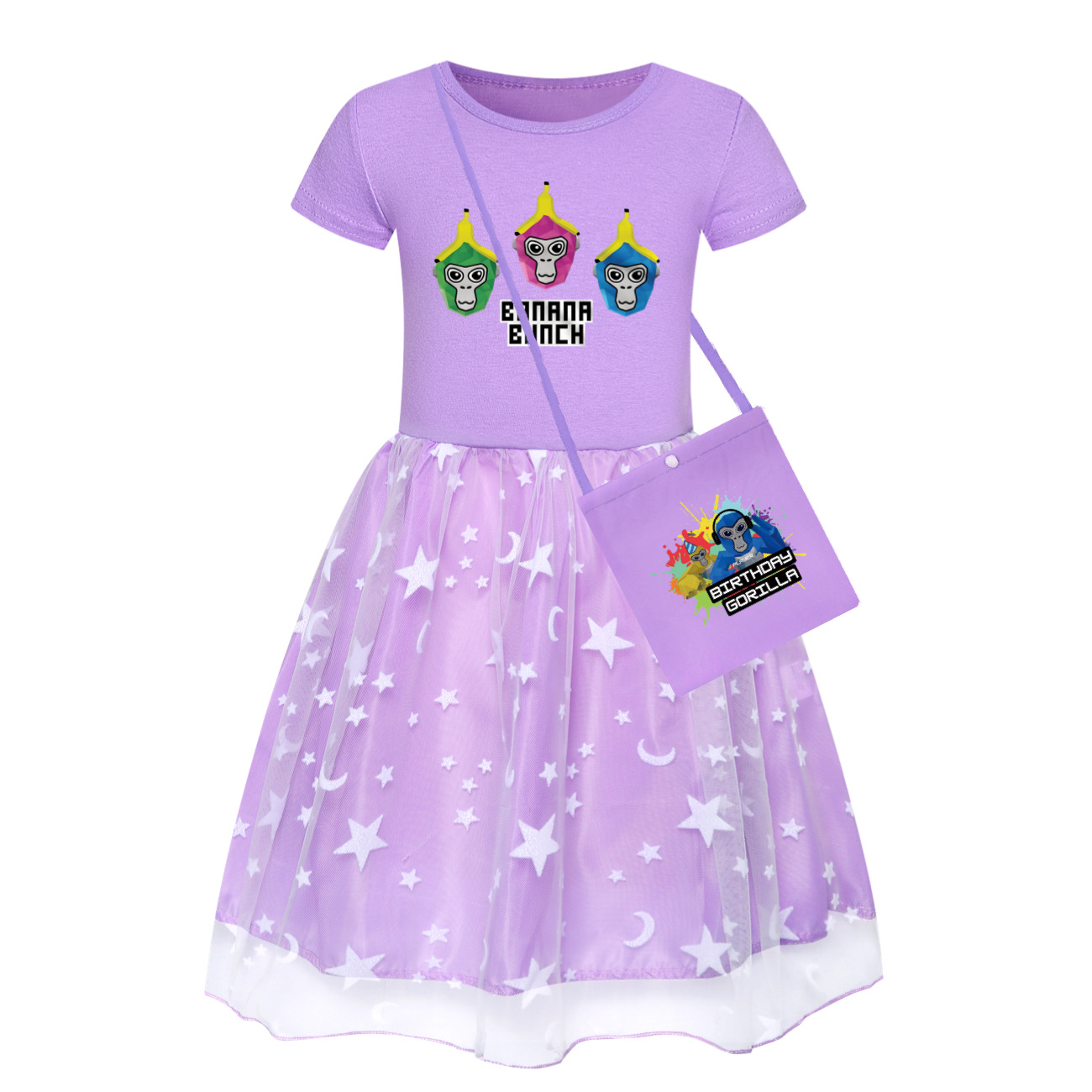 ‌Gorilla Tag Girls Summer Prin - Baby Clothing Tags recension och pris