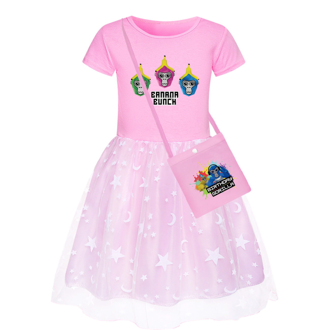 ‌Gorilla Tag Girls Summer Prin - Baby Clothing Tags recension och pris