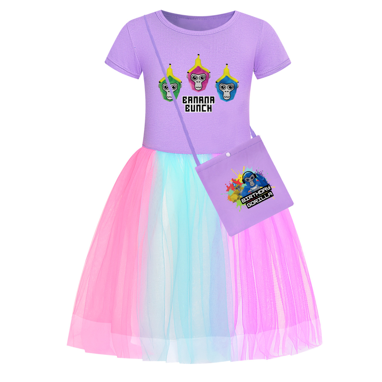 ‌Gorilla Tag Girls Summer Prin - Baby Clothing Tags recension och pris