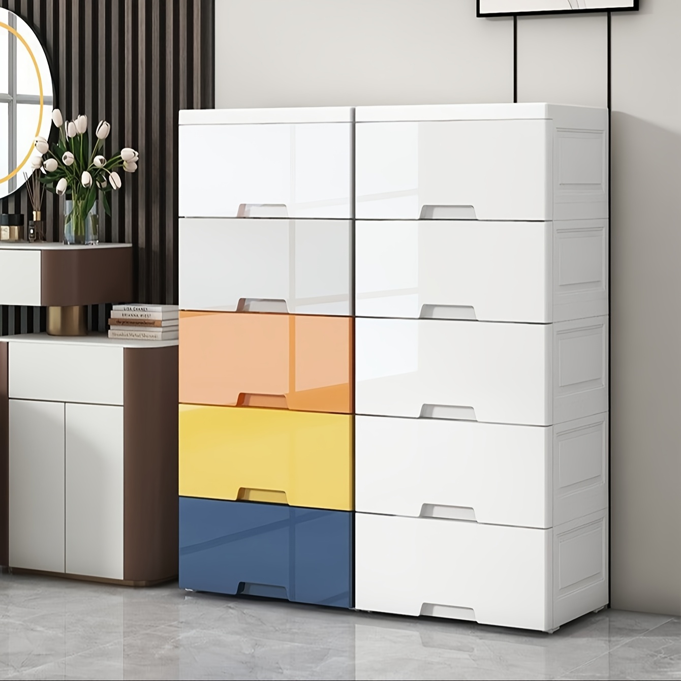Thickened Drawer-type Storage  - Baby Clothing Cupboard recension och pris