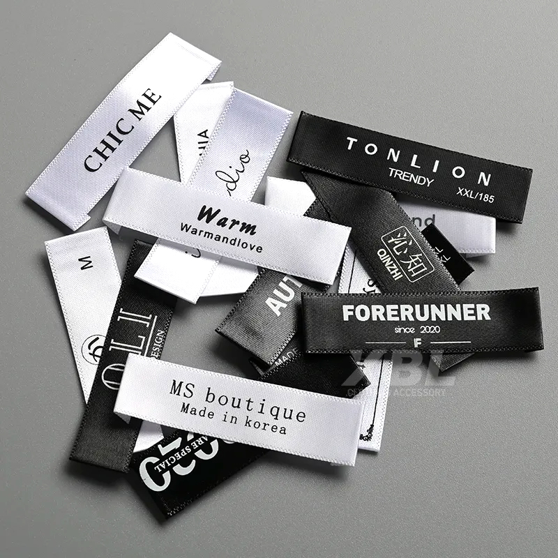 Sewing Custom Logo Polyester P - Baby Clothing Tags recension och pris