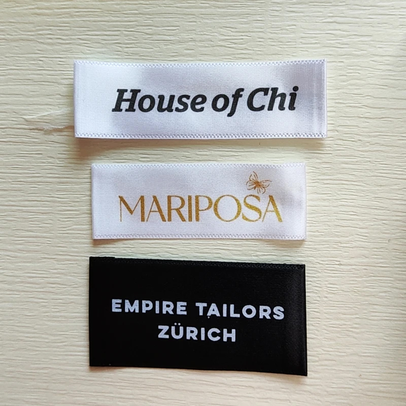 Sewing Custom Logo Polyester P - Baby Clothing Tags recension och pris