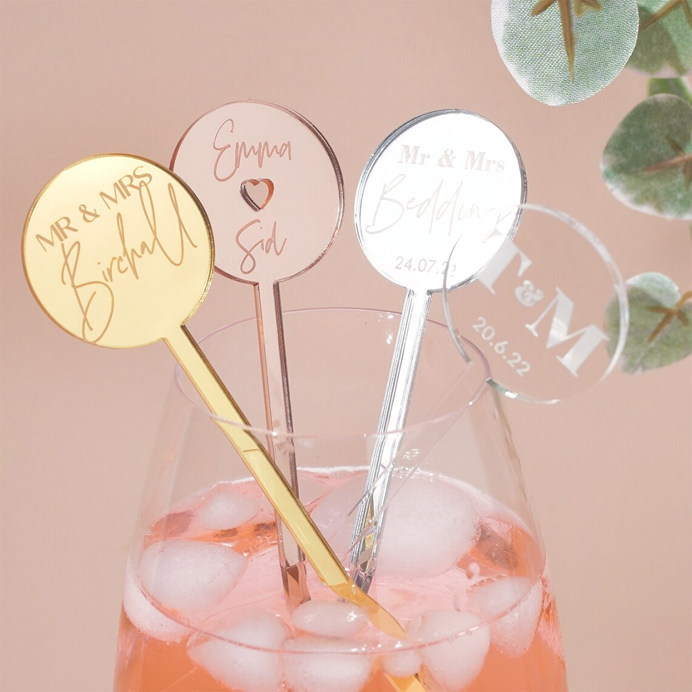 100PCS Personalized Drinks Sti - Baby Clothing Tags recension och pris