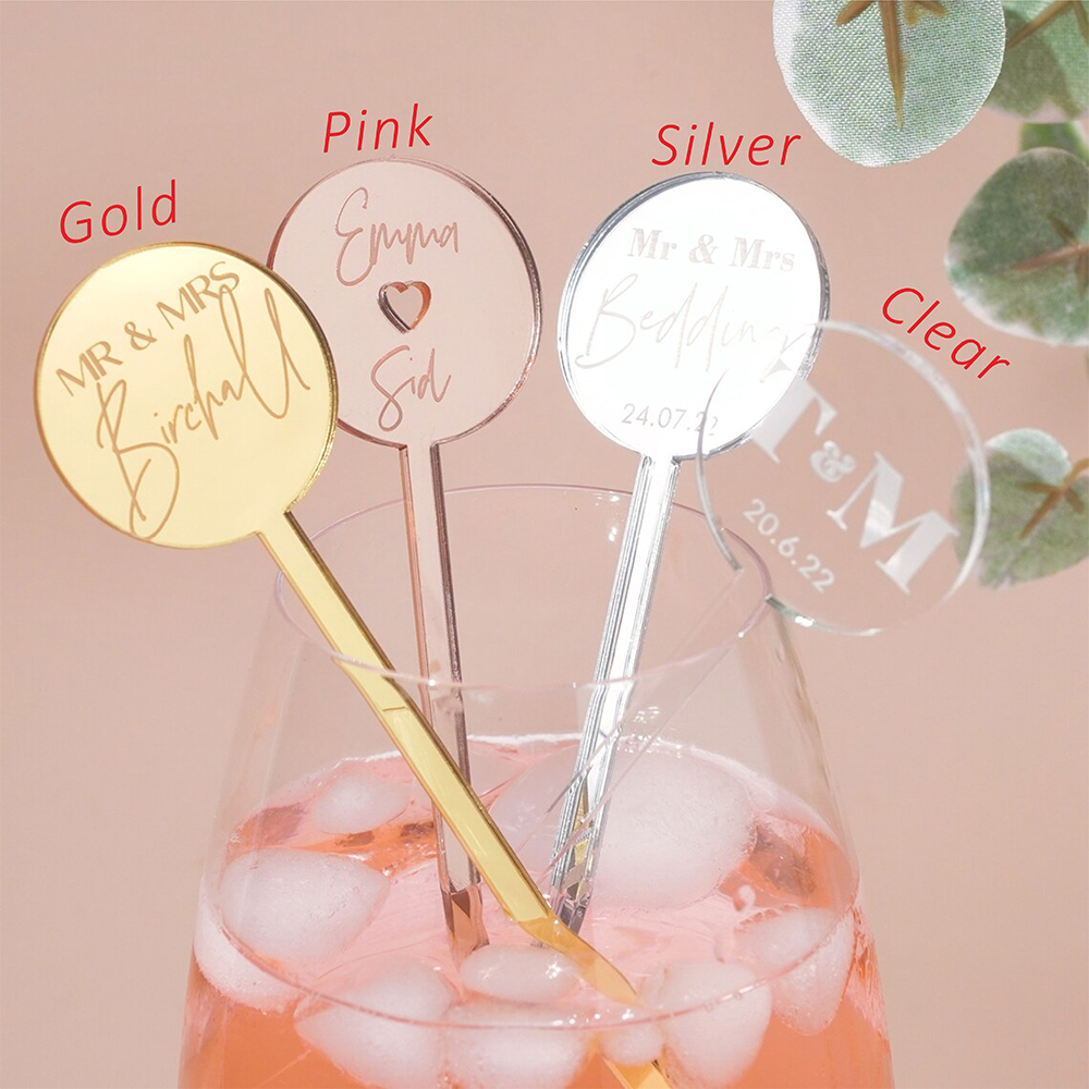 100PCS Personalized Drinks Sti - Baby Clothing Tags recension och pris