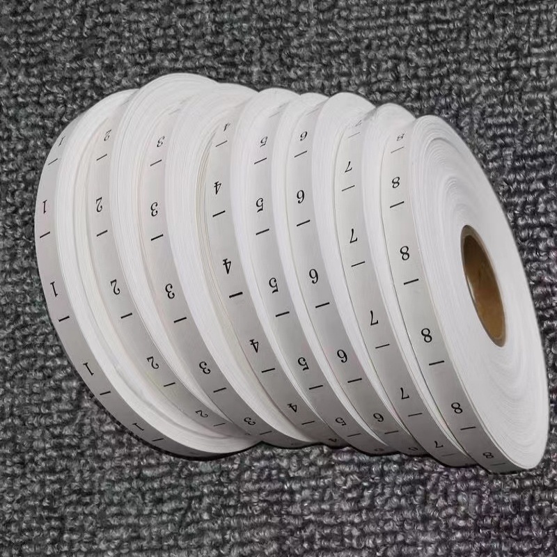 3000PCS/Roll 1-100 Number Size - Baby Clothing Tags recension och pris