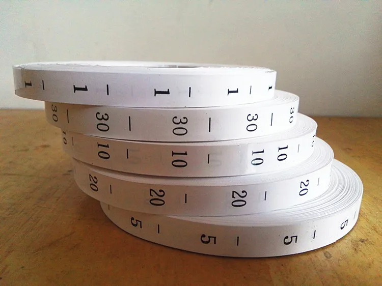 3000PCS/Roll 1-100 Number Size - Baby Clothing Tags recension och pris
