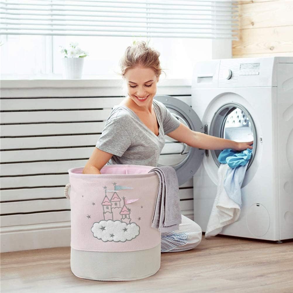 Large Pink Laundry Basket Kids - Baby Clothing Basket recension och pris
