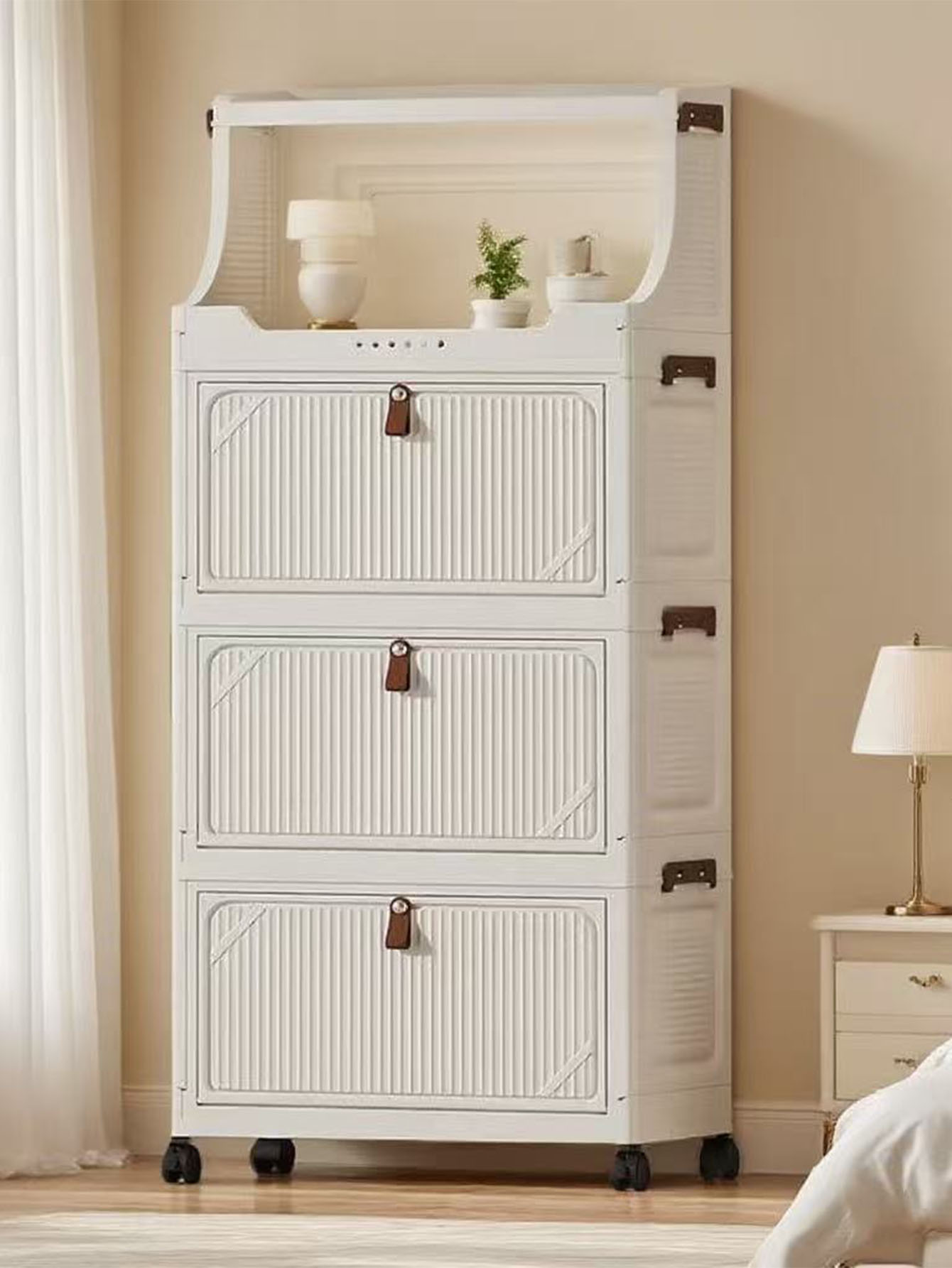 Thickened storage cabinet home - Baby Clothing Cupboard recension och pris
