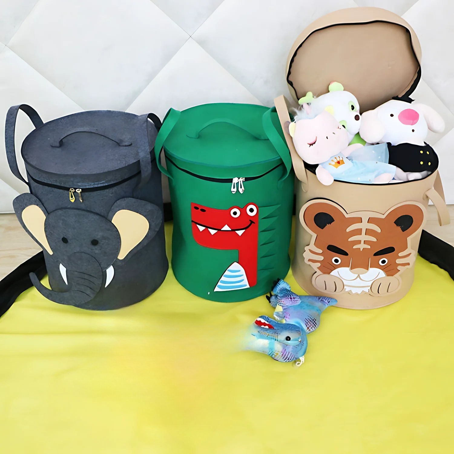 Cartoon Animal Storage Baskets - Baby Clothing Basket recension och pris