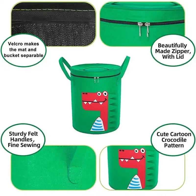 Cartoon Animal Storage Baskets - Baby Clothing Basket recension och pris