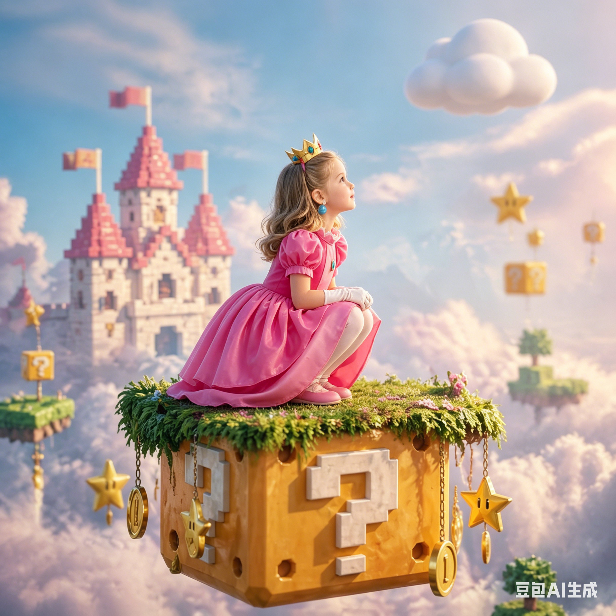 Princess Peach Style Dress Up  - Baby Z Clothing recension och pris