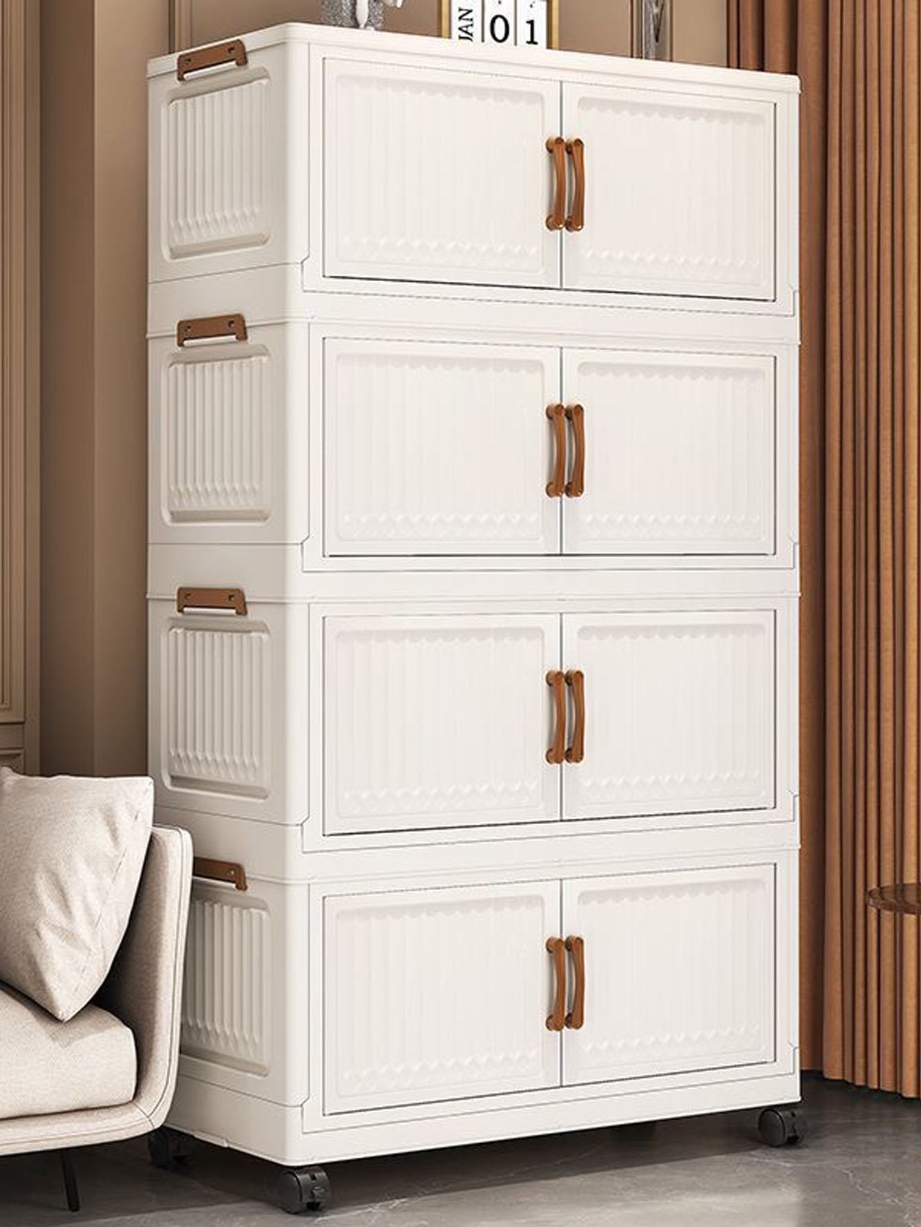 Foldable No-Install Multi-Laye - Baby Clothing Cupboard recension och pris