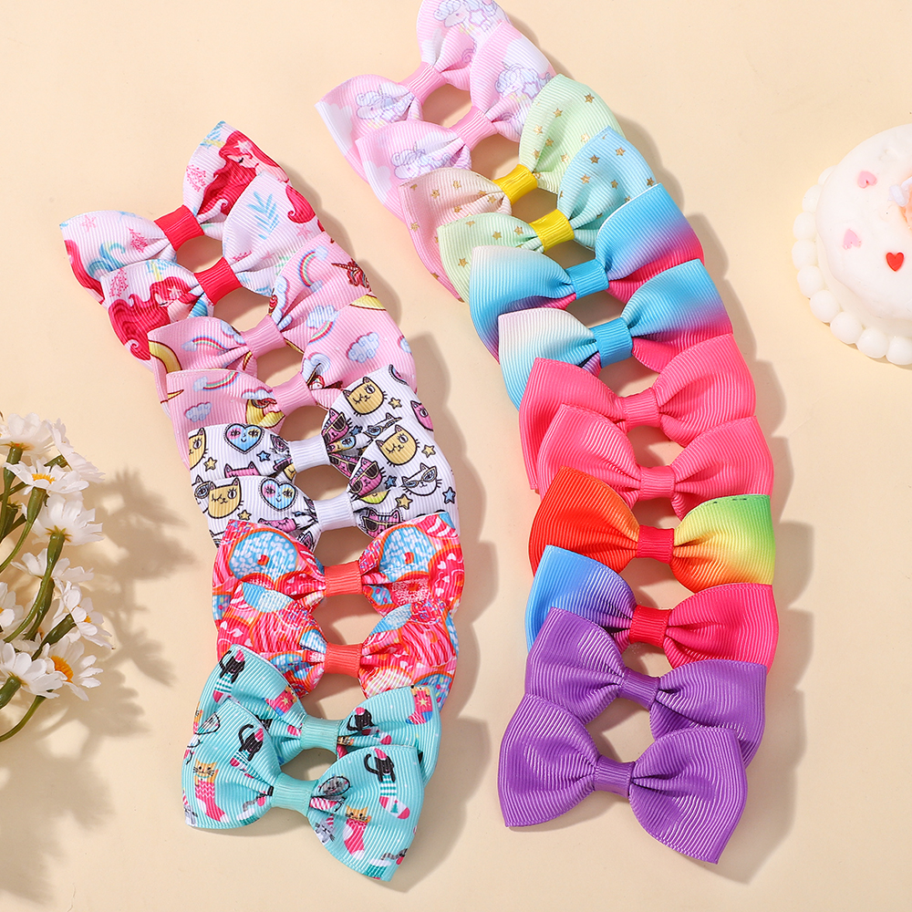 20Pcs cute baby bows hair clip - Baby Z Clothing recension och pris