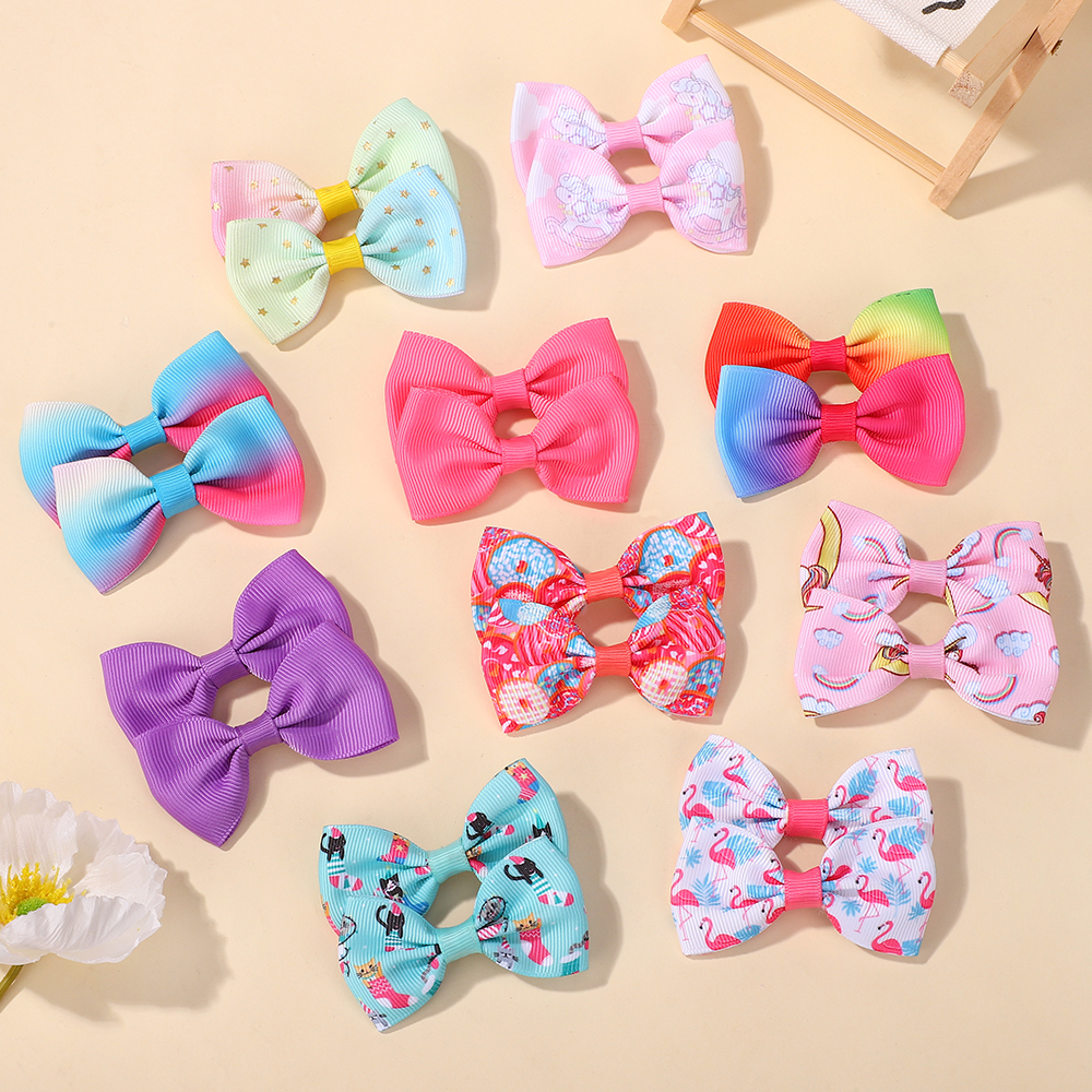 20Pcs cute baby bows hair clip - Baby Z Clothing recension och pris