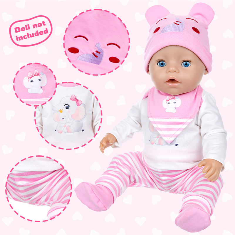 Doll Clothes 16-18Inch/40-45cm - Baby Z Clothing recension och pris