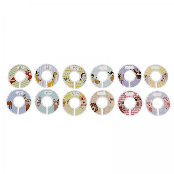Blank Round Clothing Size Divi - Baby Clothing Tags recension och pris