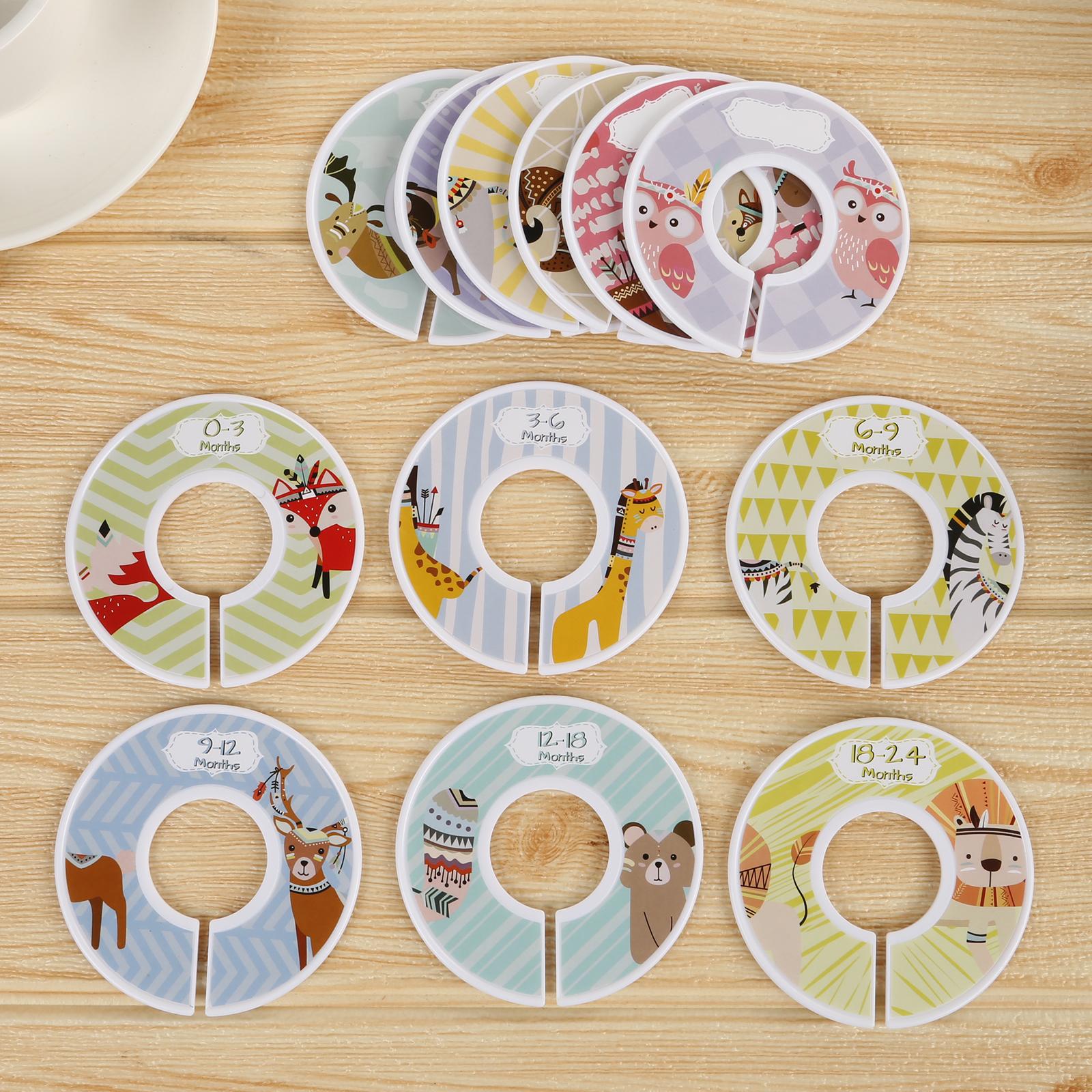 Blank Round Clothing Size Divi - Baby Clothing Tags recension och pris