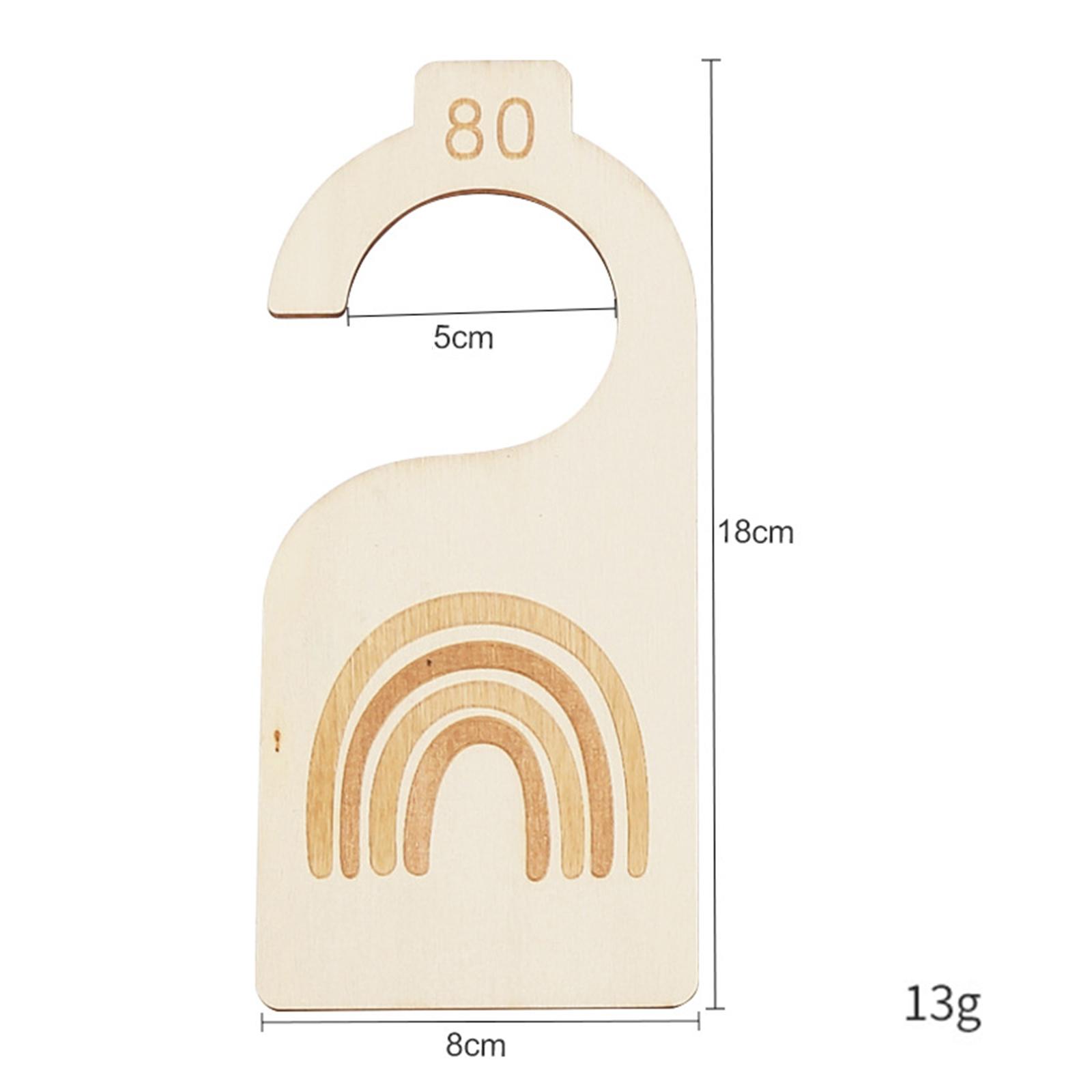 8Pcs Baby Closet Dividers Ador - Baby Clothing Tags recension och pris