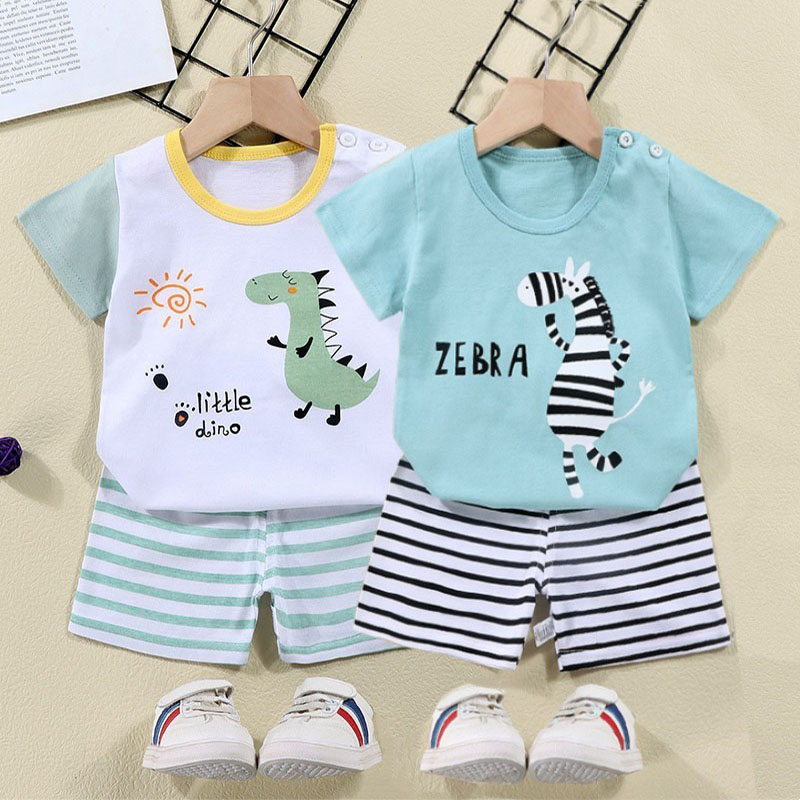 Cotton Tees+Shorts 2-piece Tra - Baby Clothing Bundles recension och pris