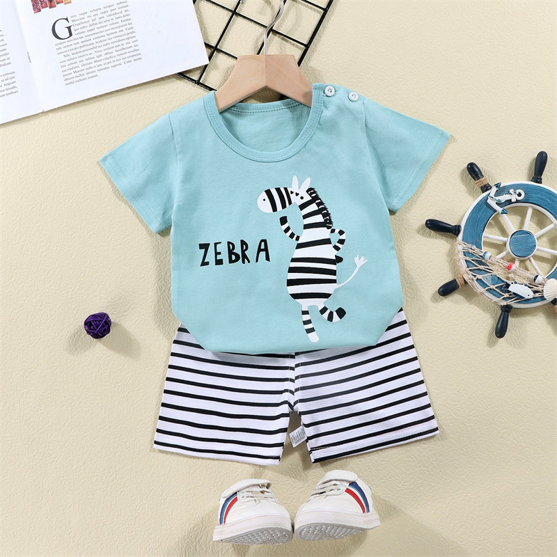Cotton Tees+Shorts 2-piece Tra - Baby Clothing Bundles recension och pris