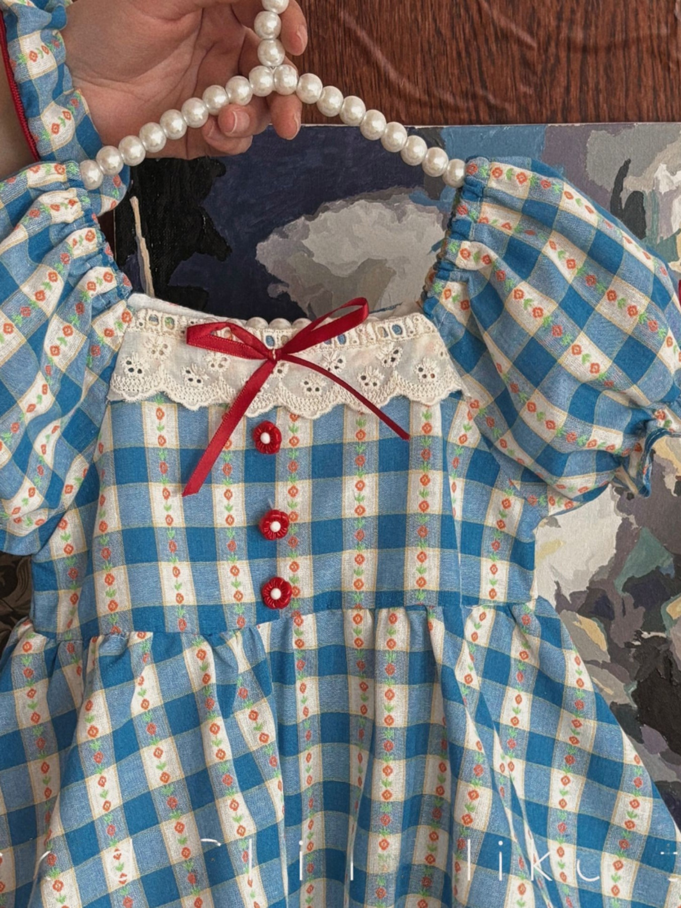Girls Summer Plaid Dress Baby  - Baby Z Clothing recension och pris