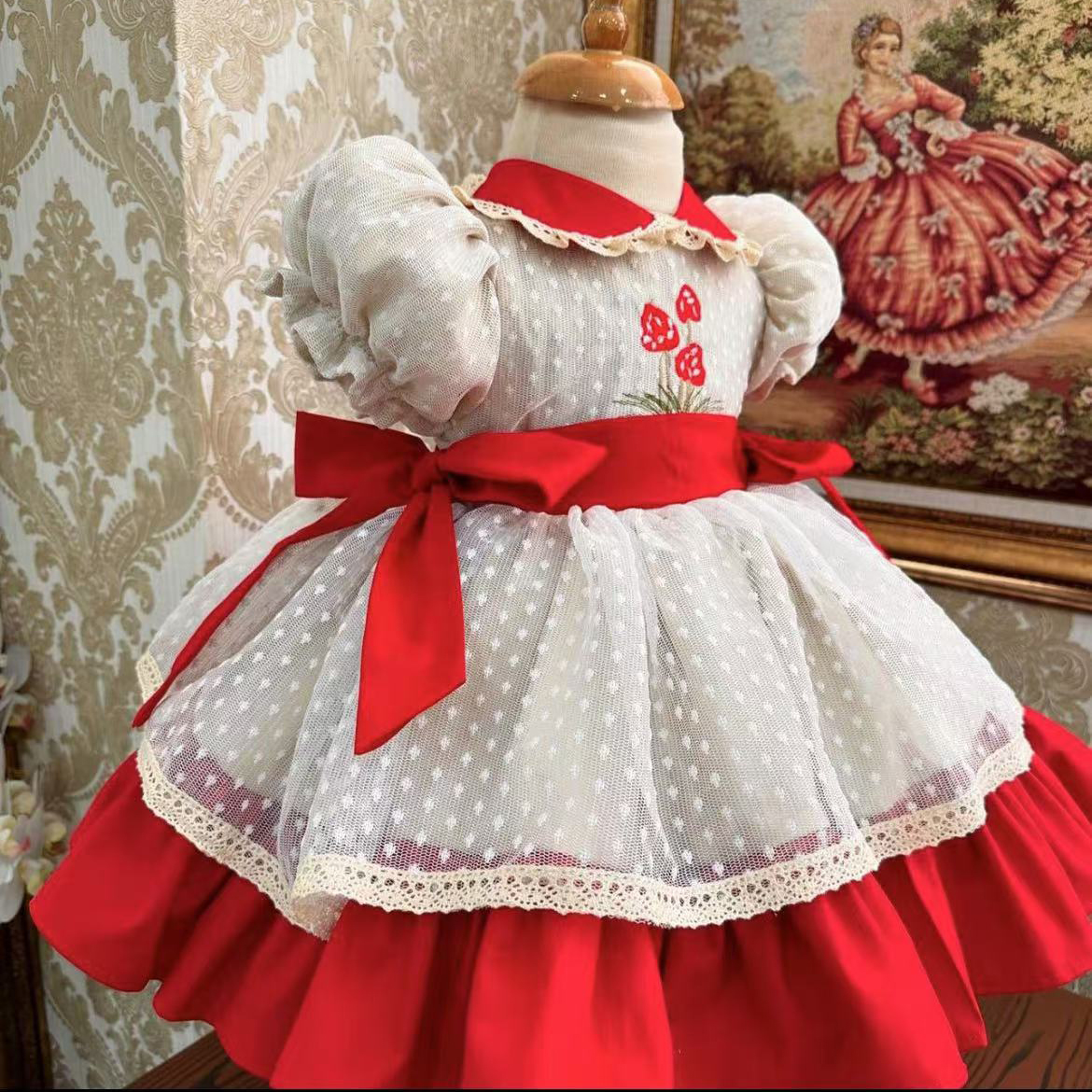 Baby Girl Summer Strawberry Em - Baby Z Clothing recension och pris