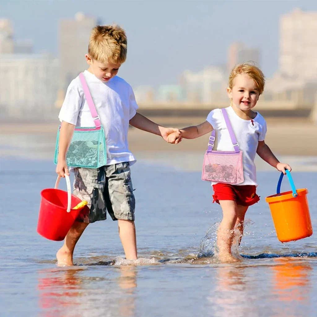 Outdoor Beach Mesh Bag Childen - Baby Clothing Cupboard recension och pris