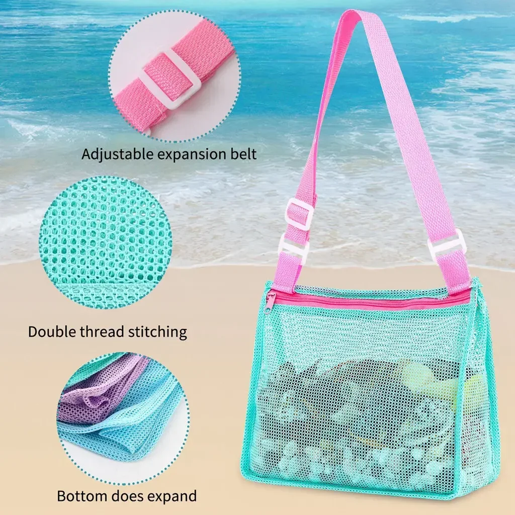 Outdoor Beach Mesh Bag Childen - Baby Clothing Cupboard recension och pris