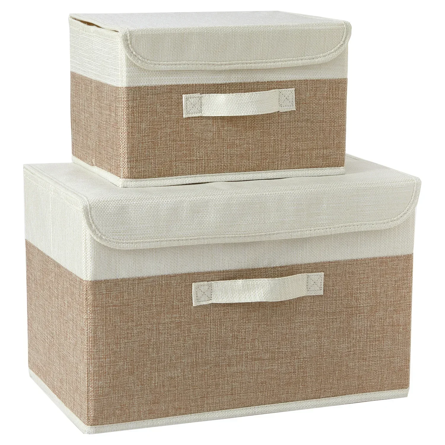 Large-capacity Linen Fabric St - Baby Clothing Basket recension och pris