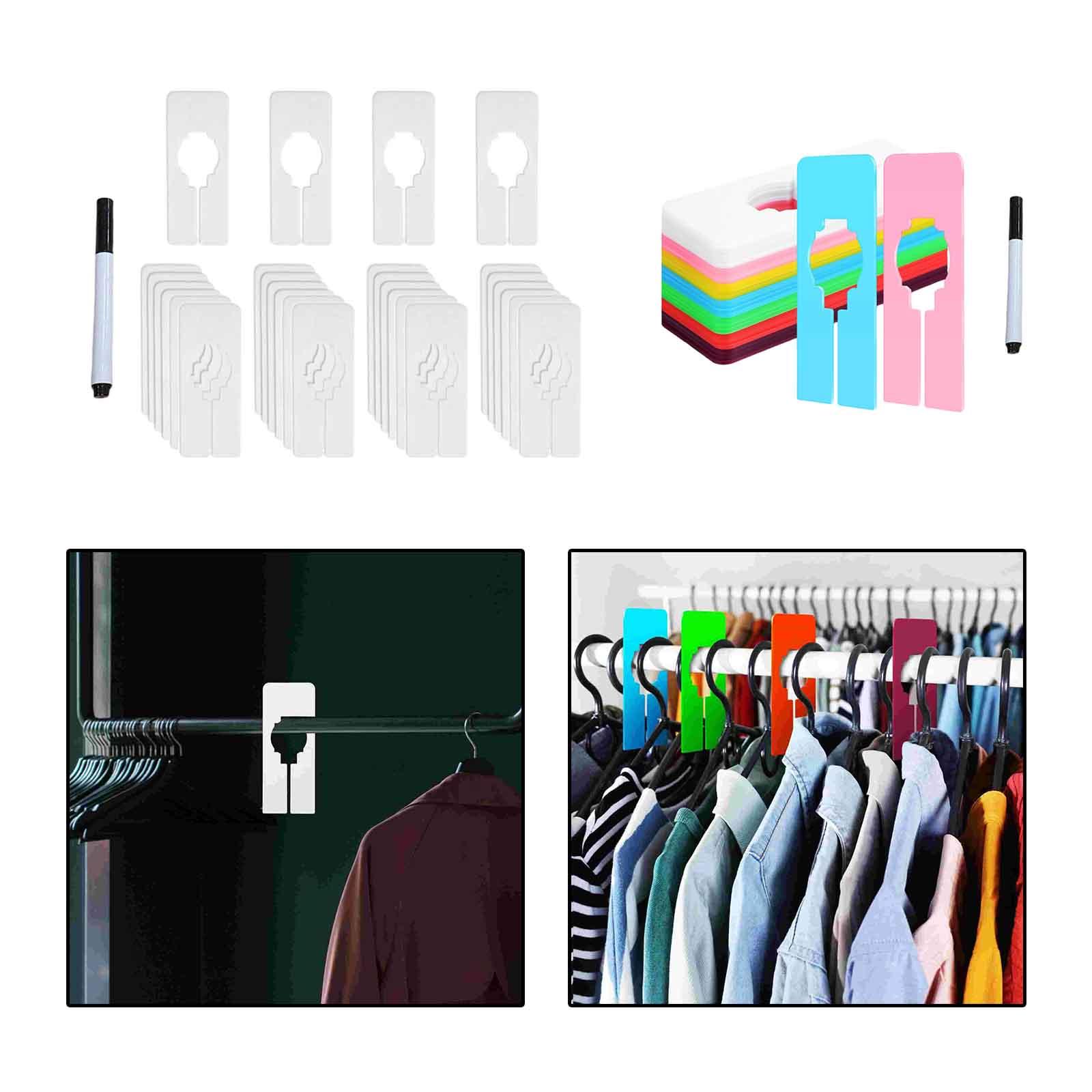28x Clothing Size Closet Rack  - Baby Clothing Tags recension och pris