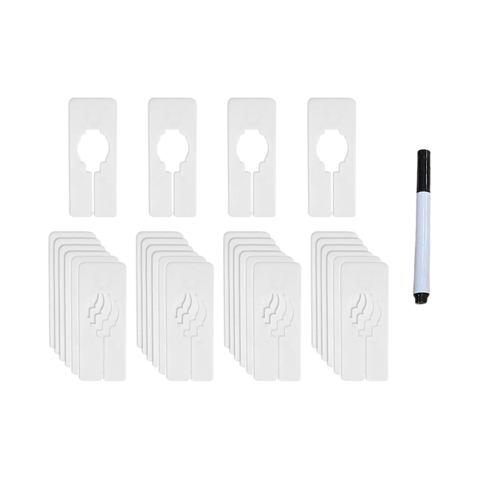 28x Clothing Size Closet Rack  - Baby Clothing Tags recension och pris