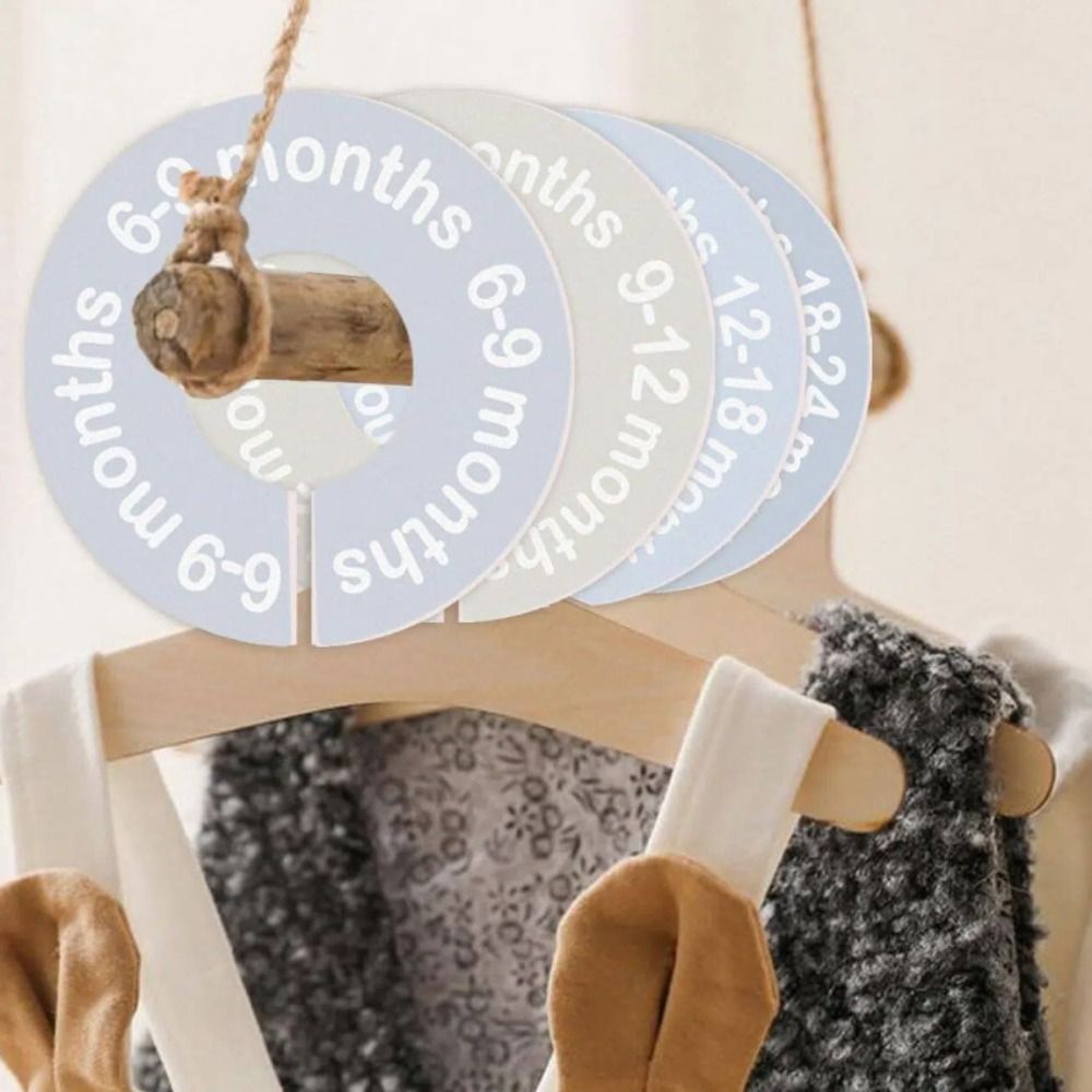 68/9Pcs Organizing Hangers Bab - Baby Clothing Tags recension och pris