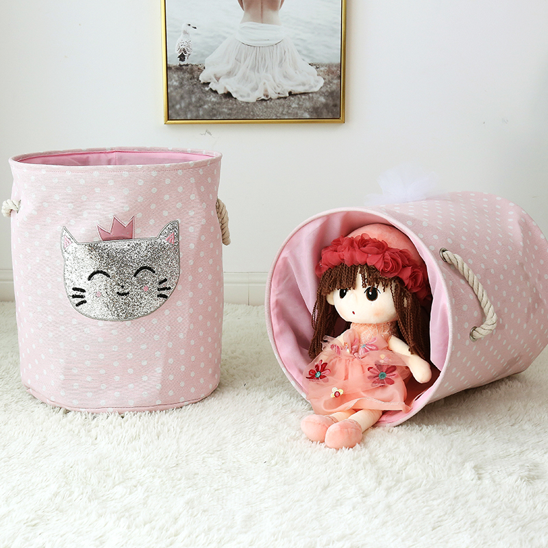 Foldable Laundry Basket for Di - Baby Clothing Basket recension och pris