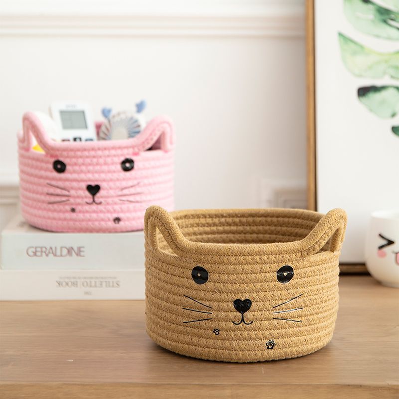 Cute Storage Baskets Cotton Wo - Baby Clothing Basket recension och pris