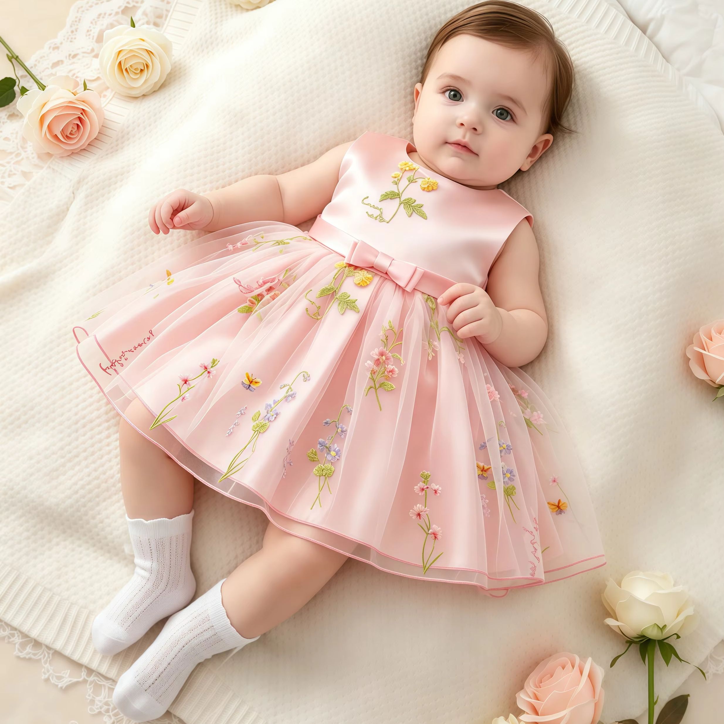 Baby Girls Party Dresses Embro - Baby Z Clothing recension och pris