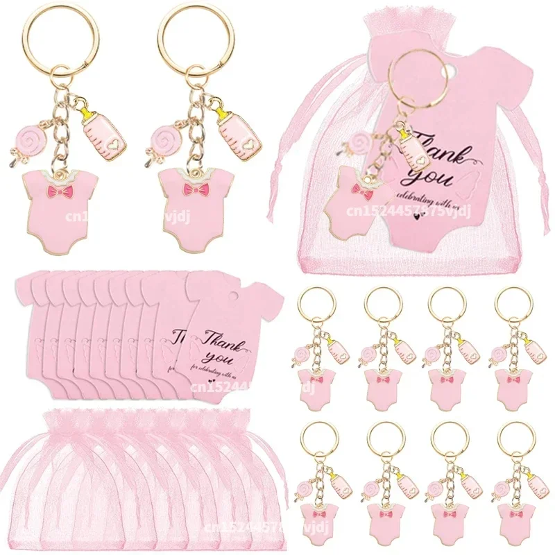 12 Set Baby Shower Favors Gues - Baby Clothing Tags recension och pris
