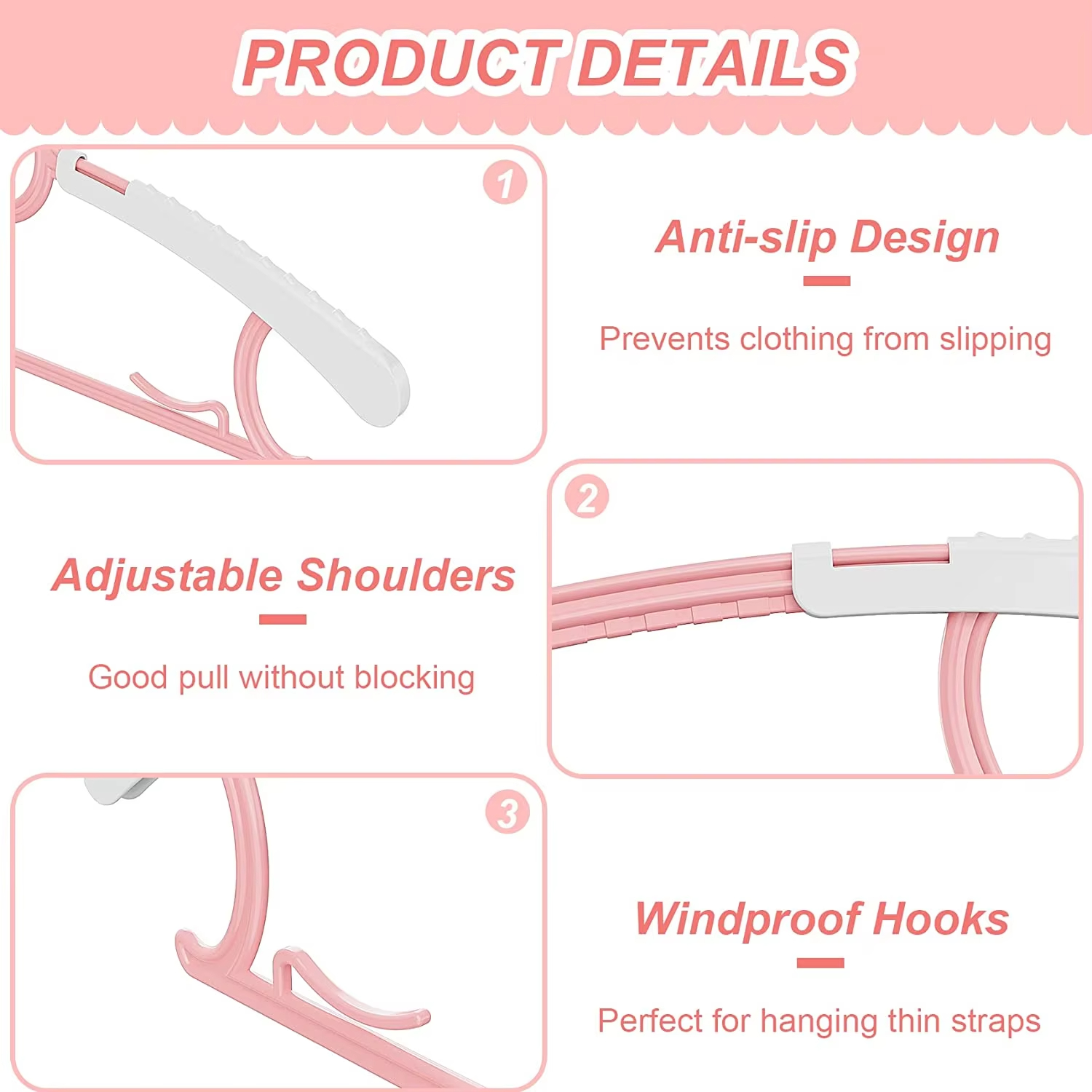 10Pack Anti-Slip Baby Clothes  - Baby Clothing Cupboard recension och pris