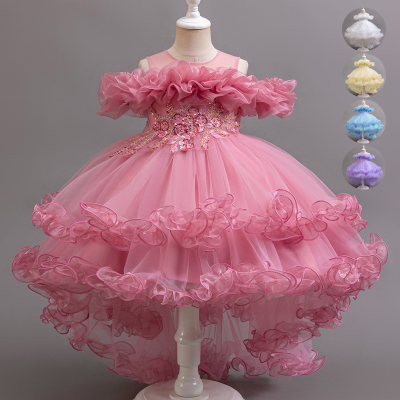 Girl Flower Princess Sequins B - Baby Z Clothing recension och pris