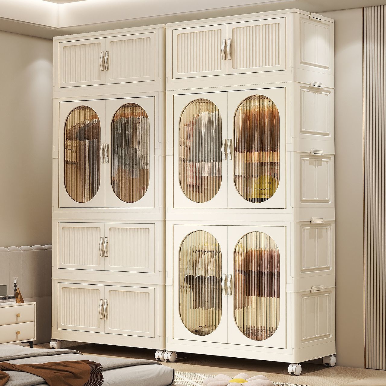 Thickened Home Use Storage Cab - Baby Clothing Cupboard recension och pris