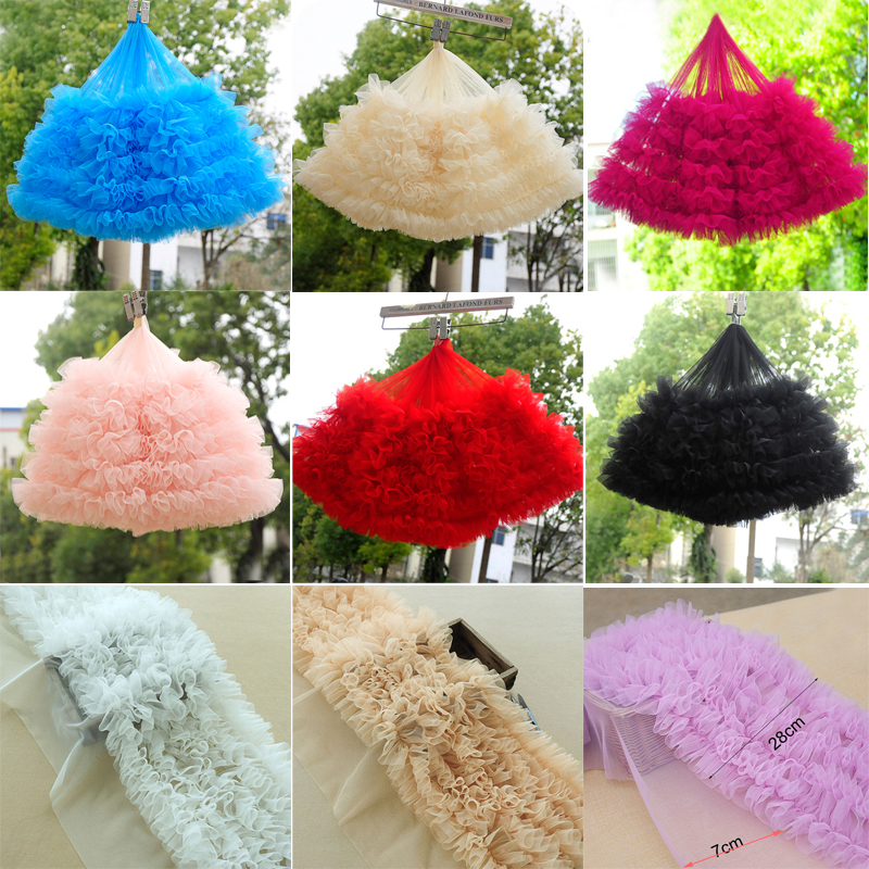 50cm/Piece 28CM Wide Pleated R - Baby Clothing Bundles recension och pris