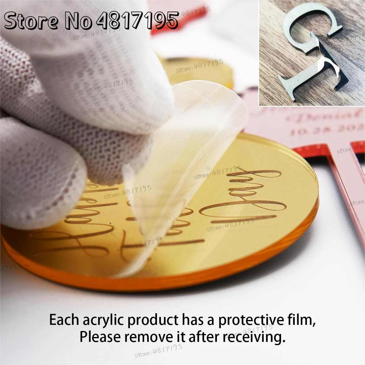 20/50/100Pcs Custom Wedding Na - Baby Clothing Tags recension och pris