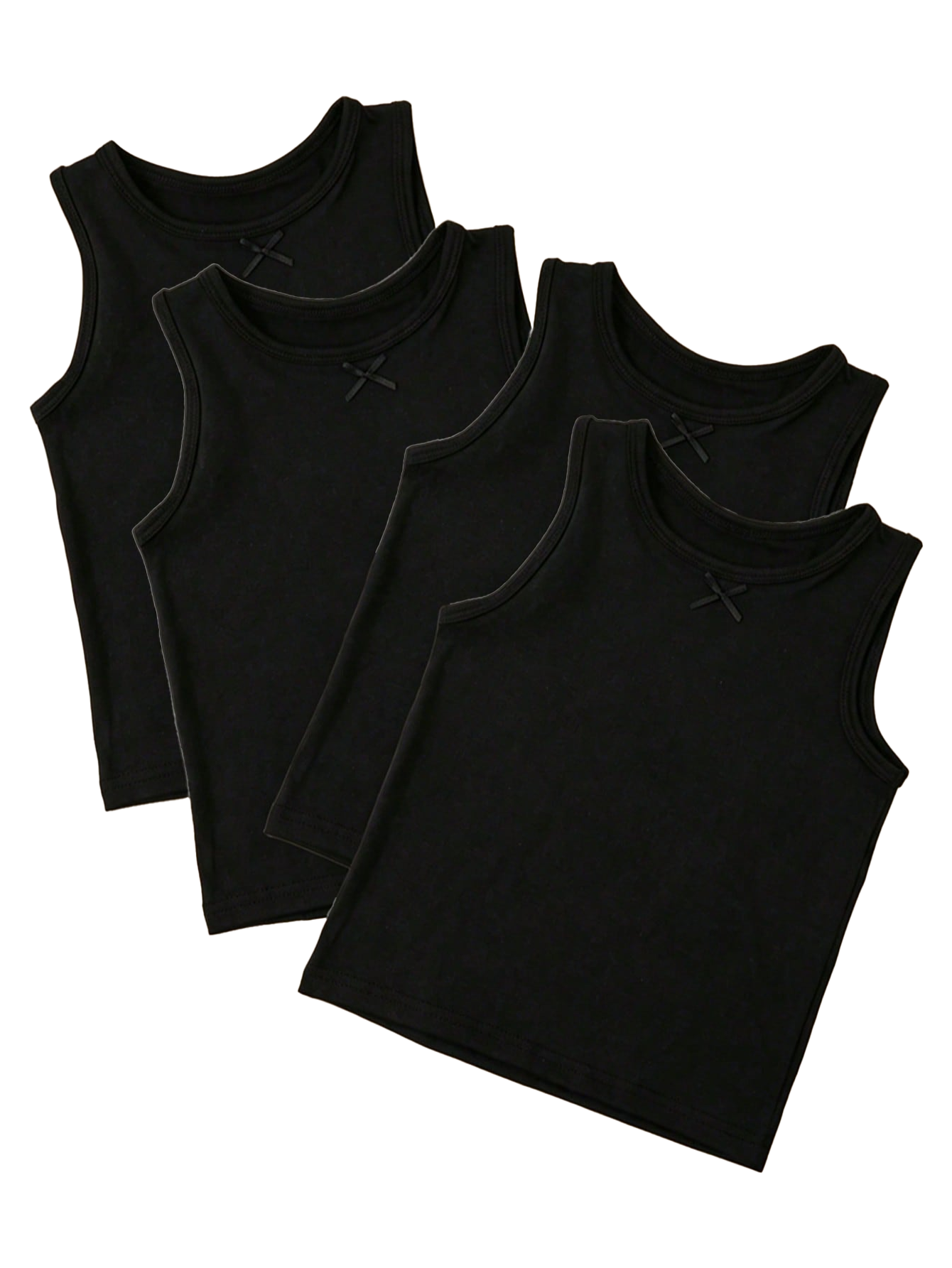 4Pcs Girl's Sweet Classic Blac - Baby Clothing Bundles recension och pris
