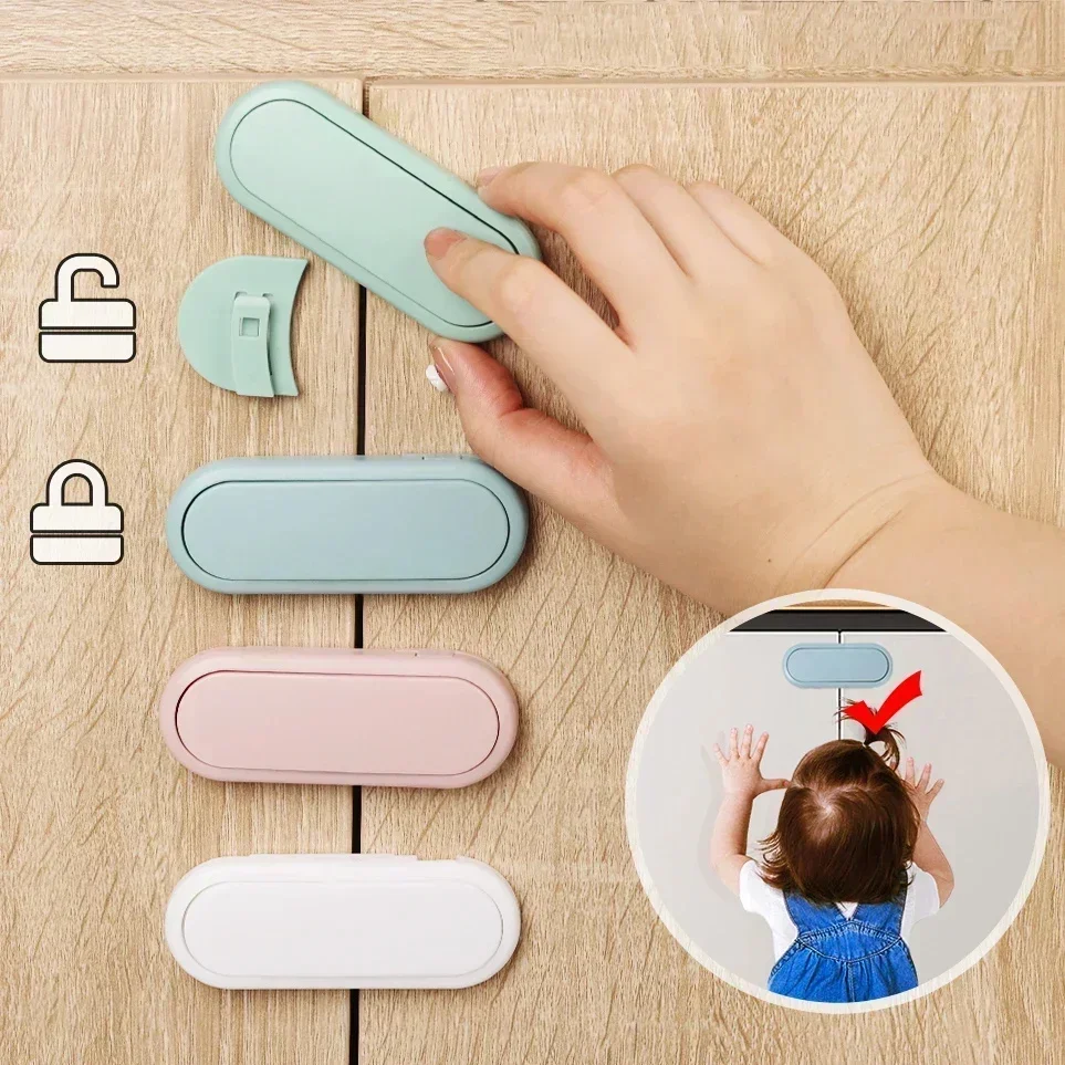 5pcs Children's Drawer Safety  - Baby Clothing Cupboard recension och pris
