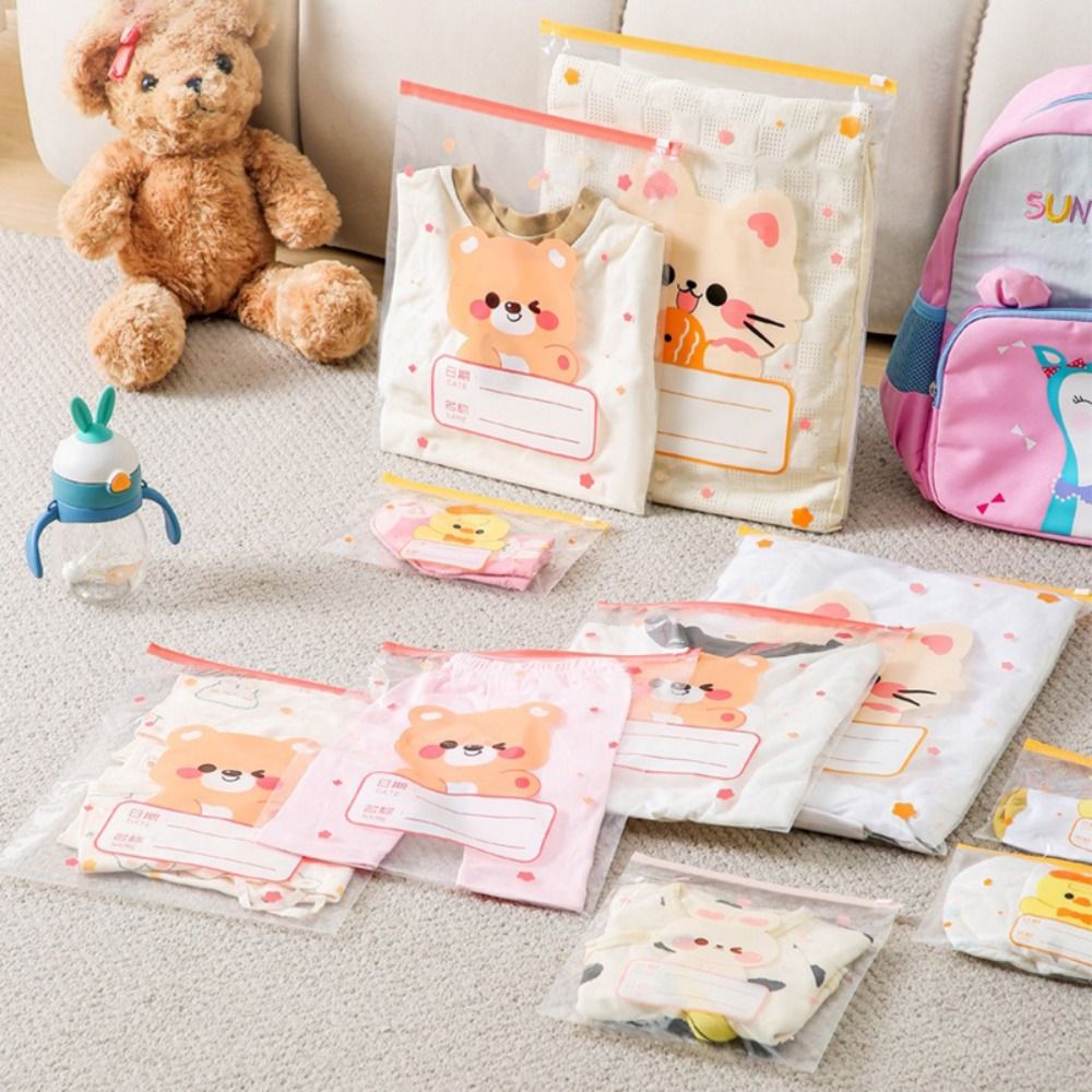 10PCS Multi-size Storage Bag P - Baby Clothing Cupboard recension och pris