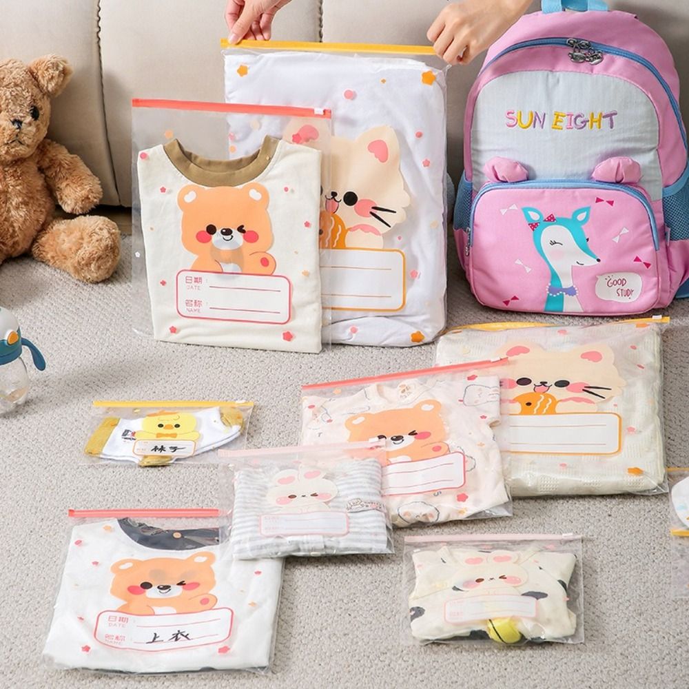 10PCS Multi-size Storage Bag P - Baby Clothing Cupboard recension och pris