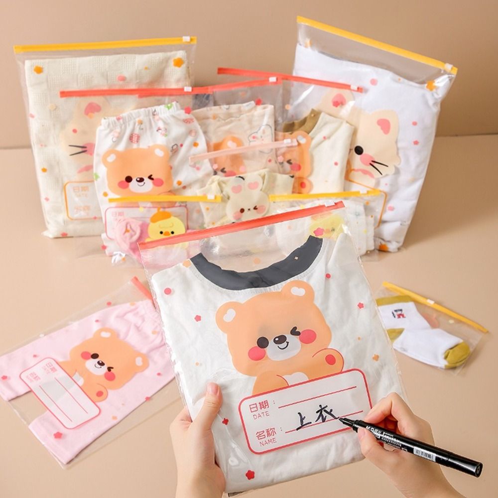 10PCS Multi-size Storage Bag P - Baby Clothing Cupboard recension och pris
