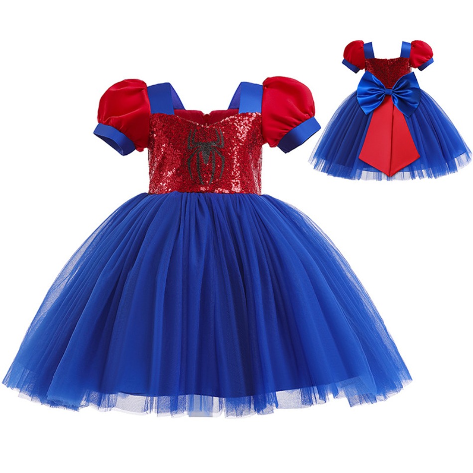 Baby Girls Spider Print Party  - Baby Z Clothing recension och pris